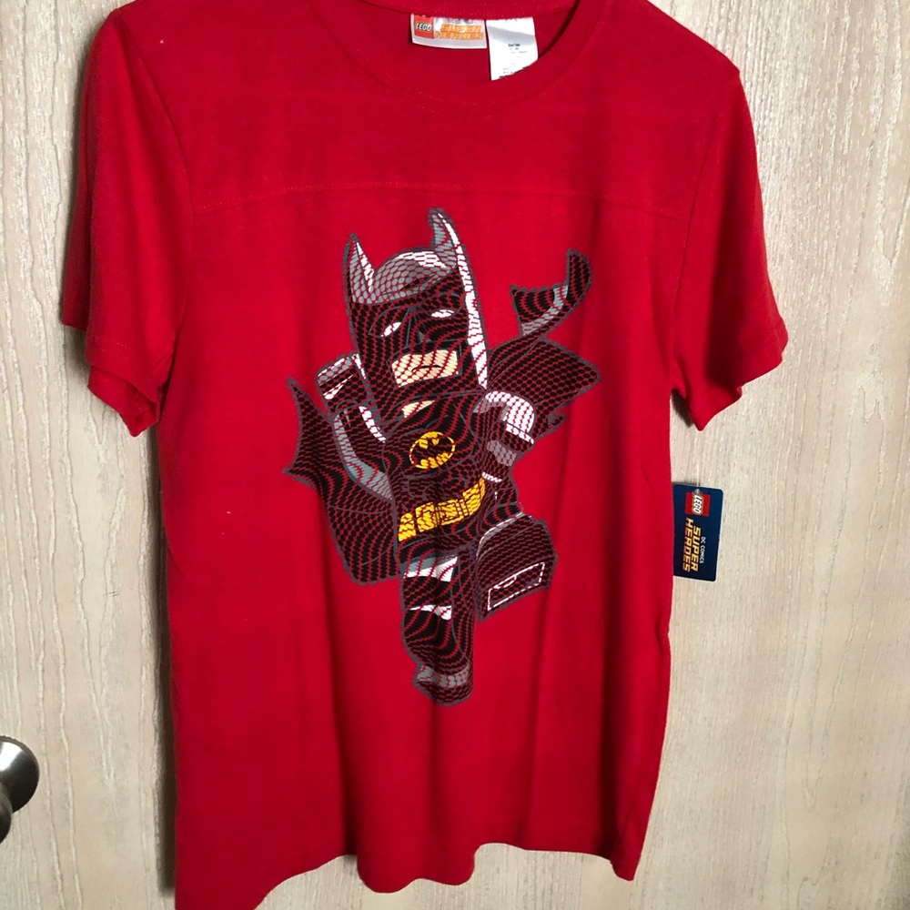 Sold 3/$10. LEGO Super Hero T-Shirt Batman NWT